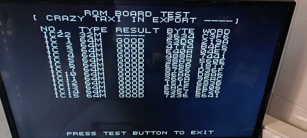 Board Crazy Taxi Naomi