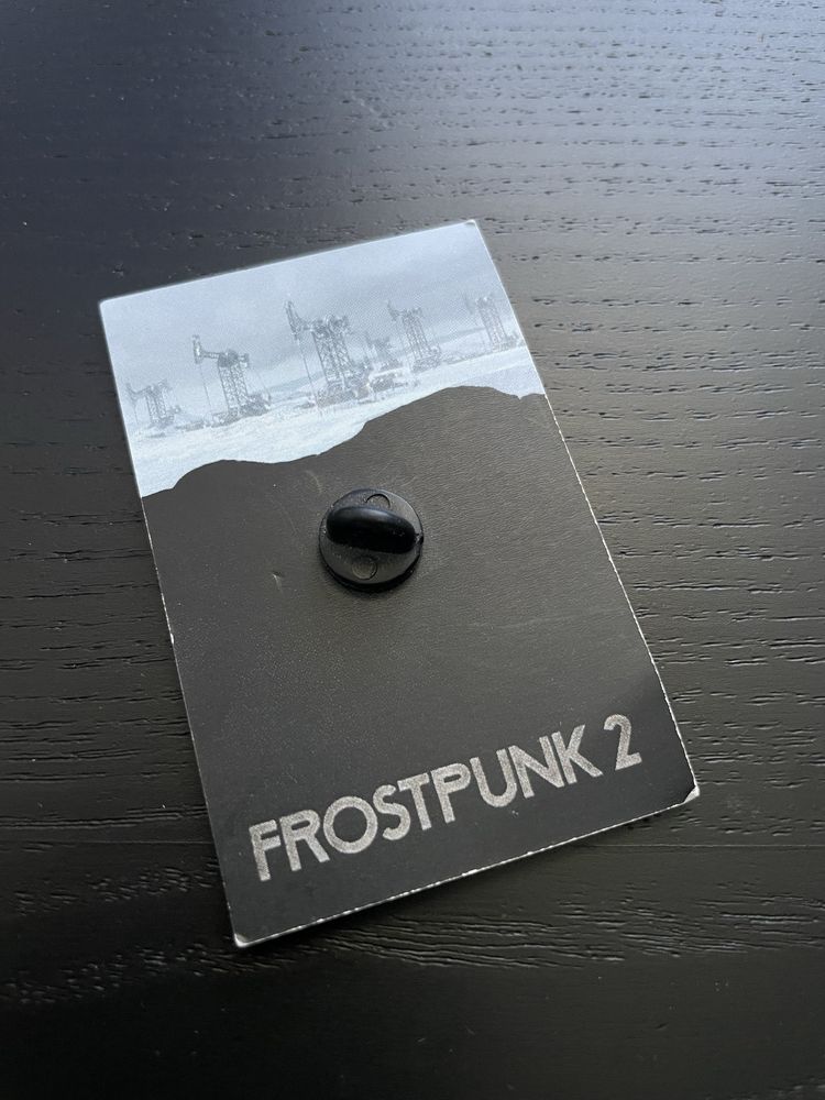 Frostpunk 2 przypinka kolekcjonerska broszka 11bit gra komputerowa