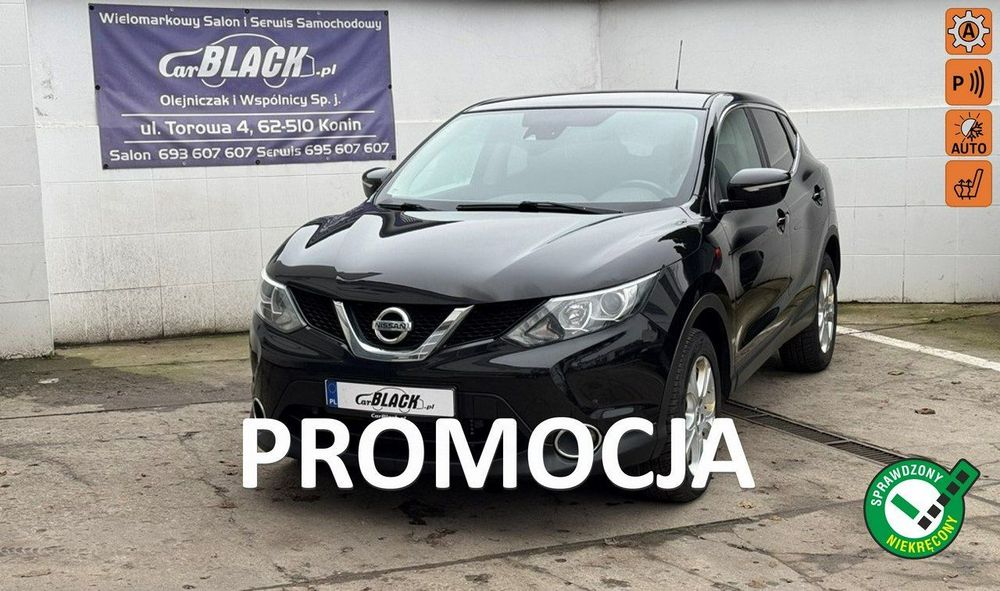 Nissan Qashqai PROMOCJA - Pisemna Gwarancja 12 miesięcy