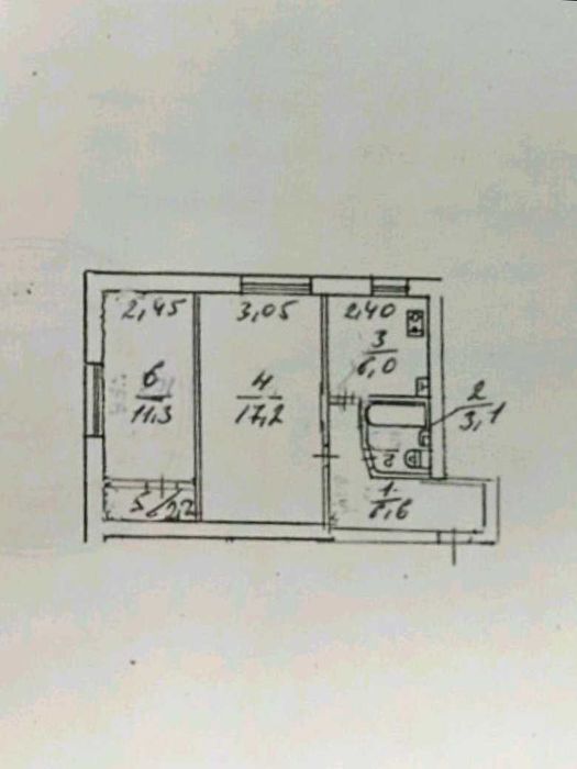 Продаж: найдешевша 2-кімн. кв. для проживання, оренди або під комерцію