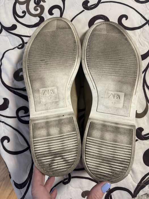 Мужские лоферы замш