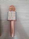 Microfone dourado novo