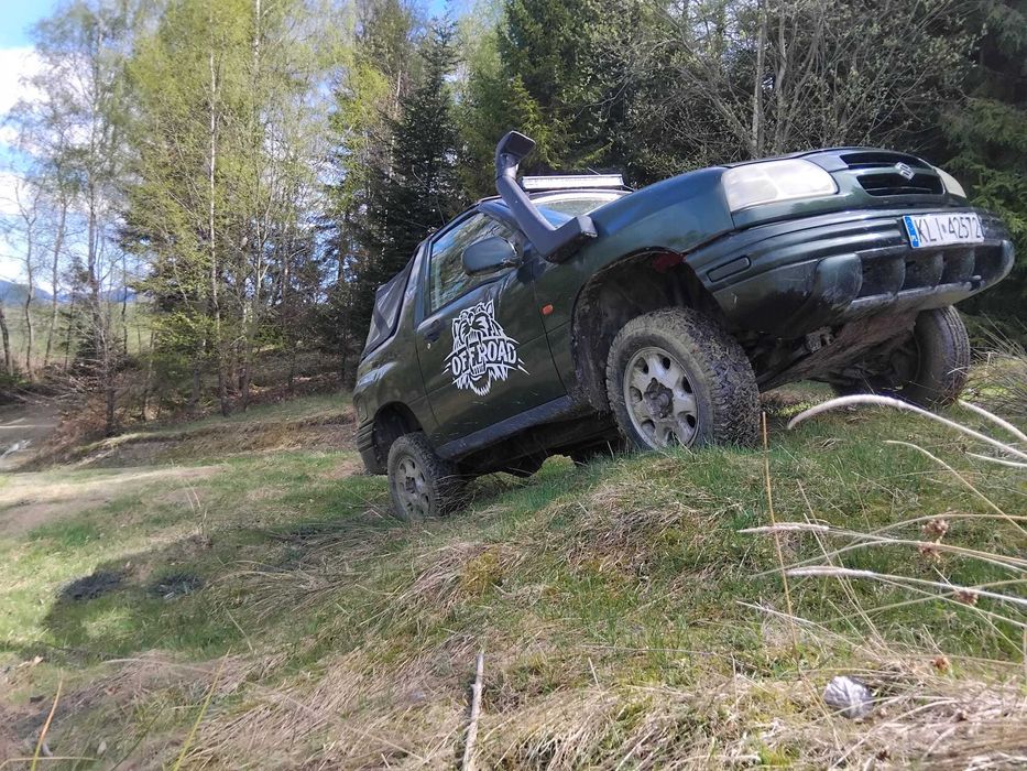 Suzuki grand vitara 4x4 cabrio terenowe zdrowa rama zamiana quad bus