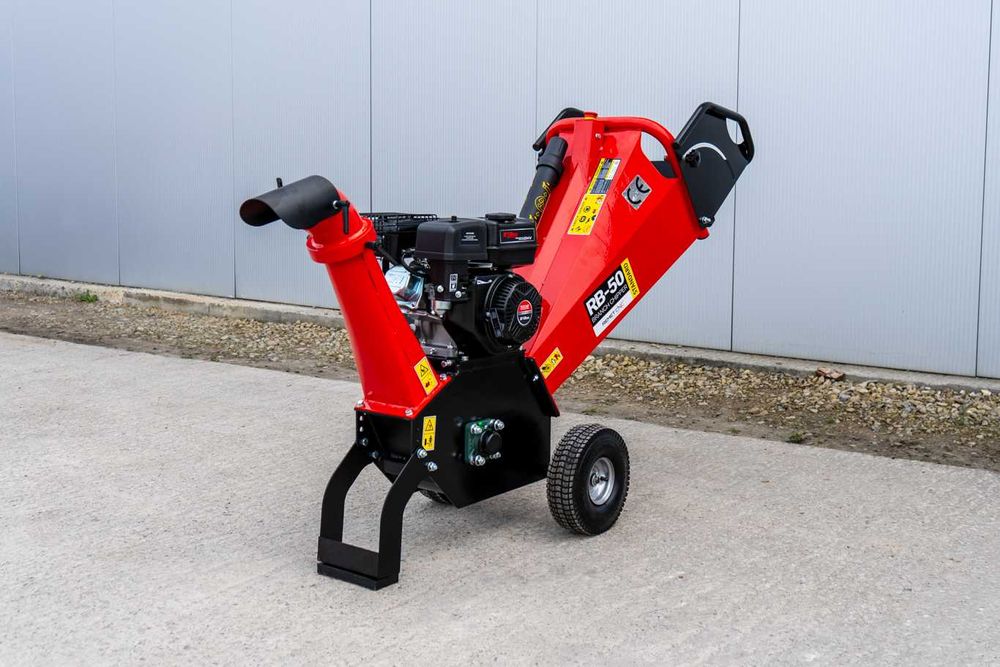 Rozdrabniacz spalinowy REMET RB-50 == rębak do gałęzi== 7KM