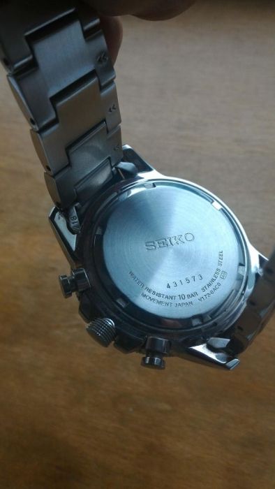 Relógio Seiko Solar (cronógrafo)