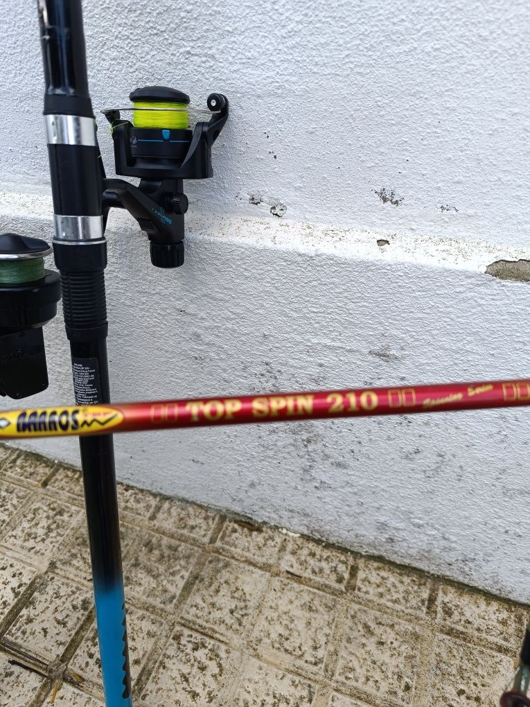3 Canas de pesca