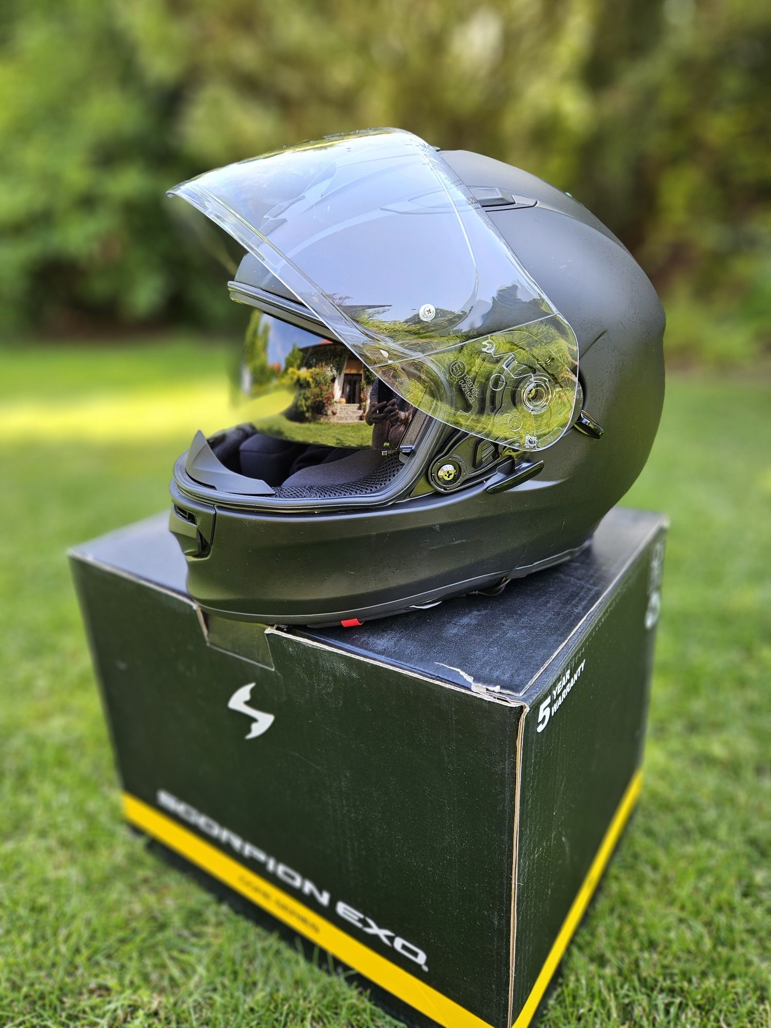 Kask Scorpion EXO-491 Black Matt  XS