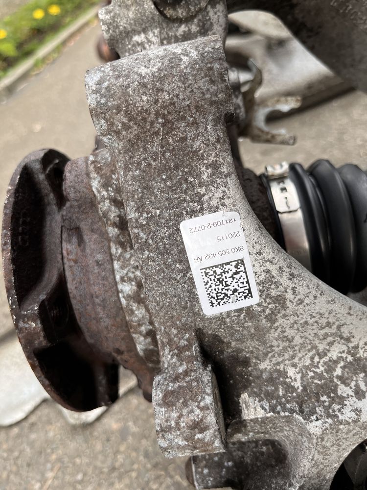 Zwrotnice komplet Audi a5 a4 b8 8t wahacze pół oś mechanizm quattro