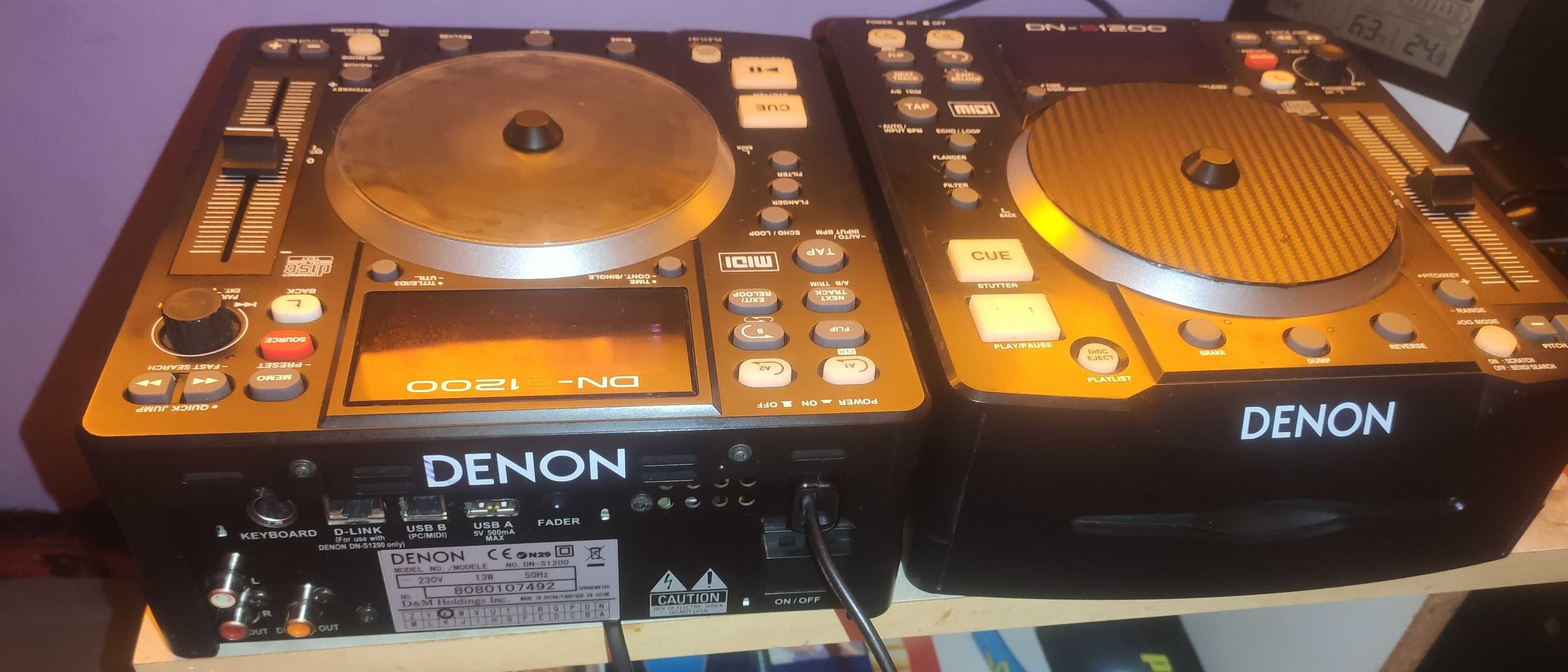 Denon DN-S 1200 odtwarzacz CD       Mixer Behringer DJX750
