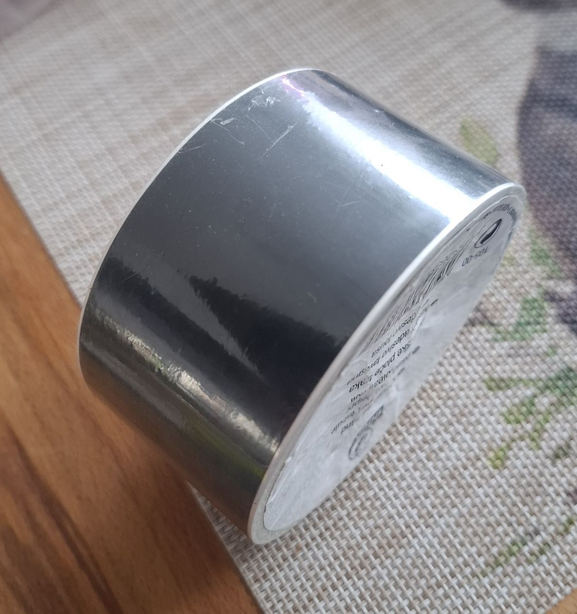 Czarna tasma kredowa 48mm x 4,5m