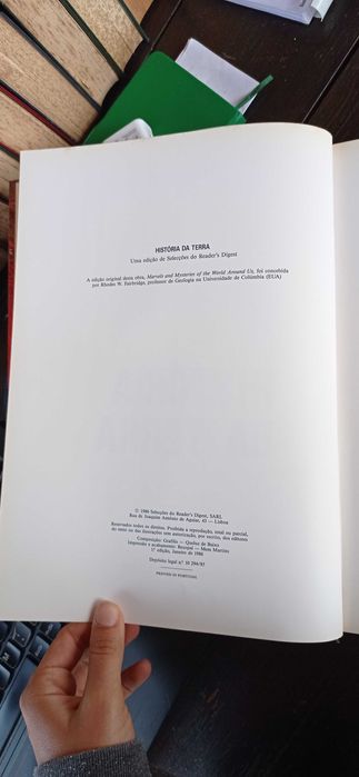 Livro História da Terra - Reader's Digest 1986