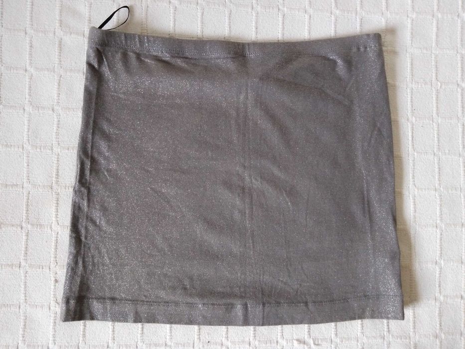 Mini-Saia Prateada Basic H&M M