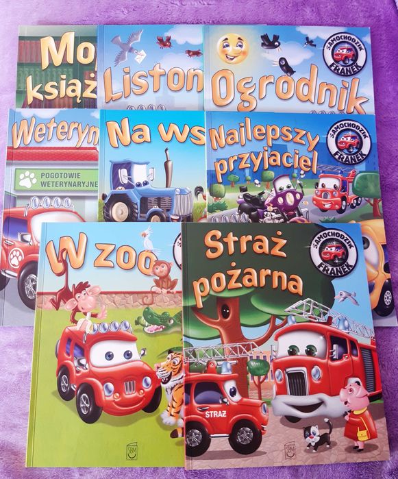 Książeczka dla dzieci Samochodzik Franek 8 zł/szt.