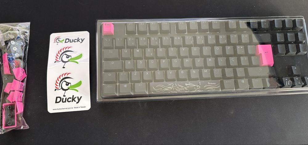 Ducky One 3 TKL MX Silent Red Pt-Pt