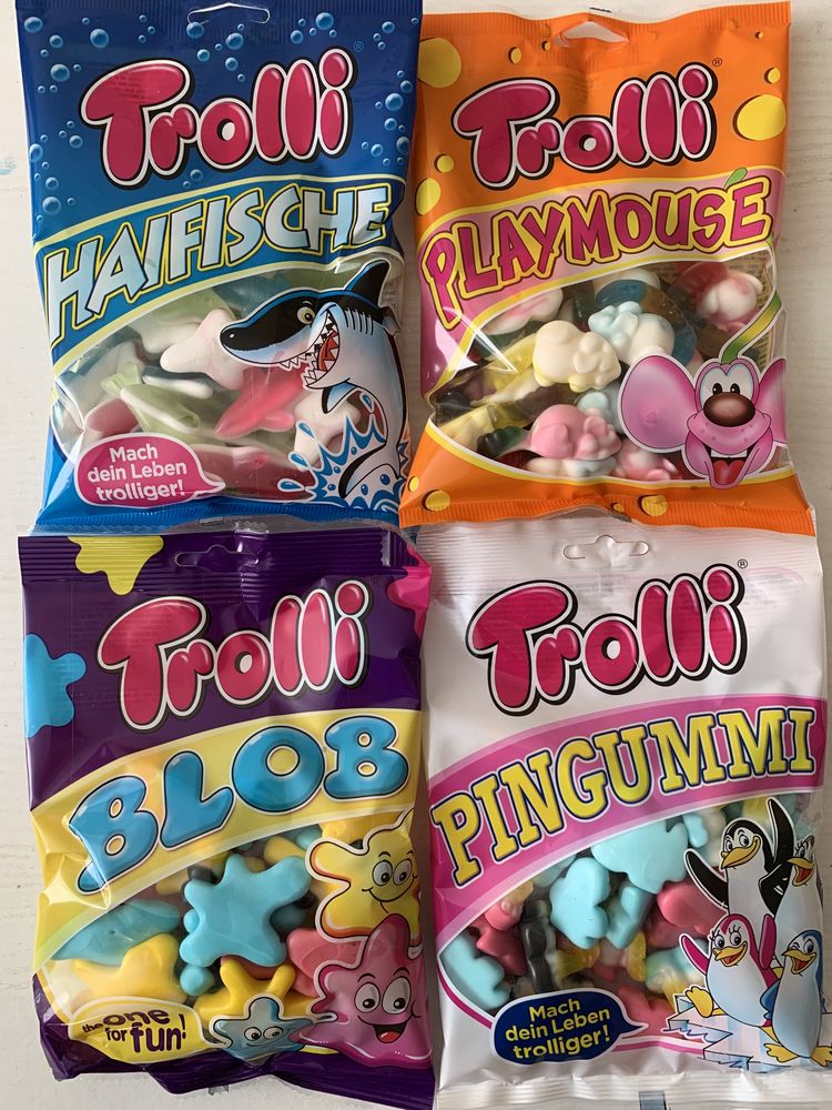 Желейки Trolli. Харібо. Троли. Опт.