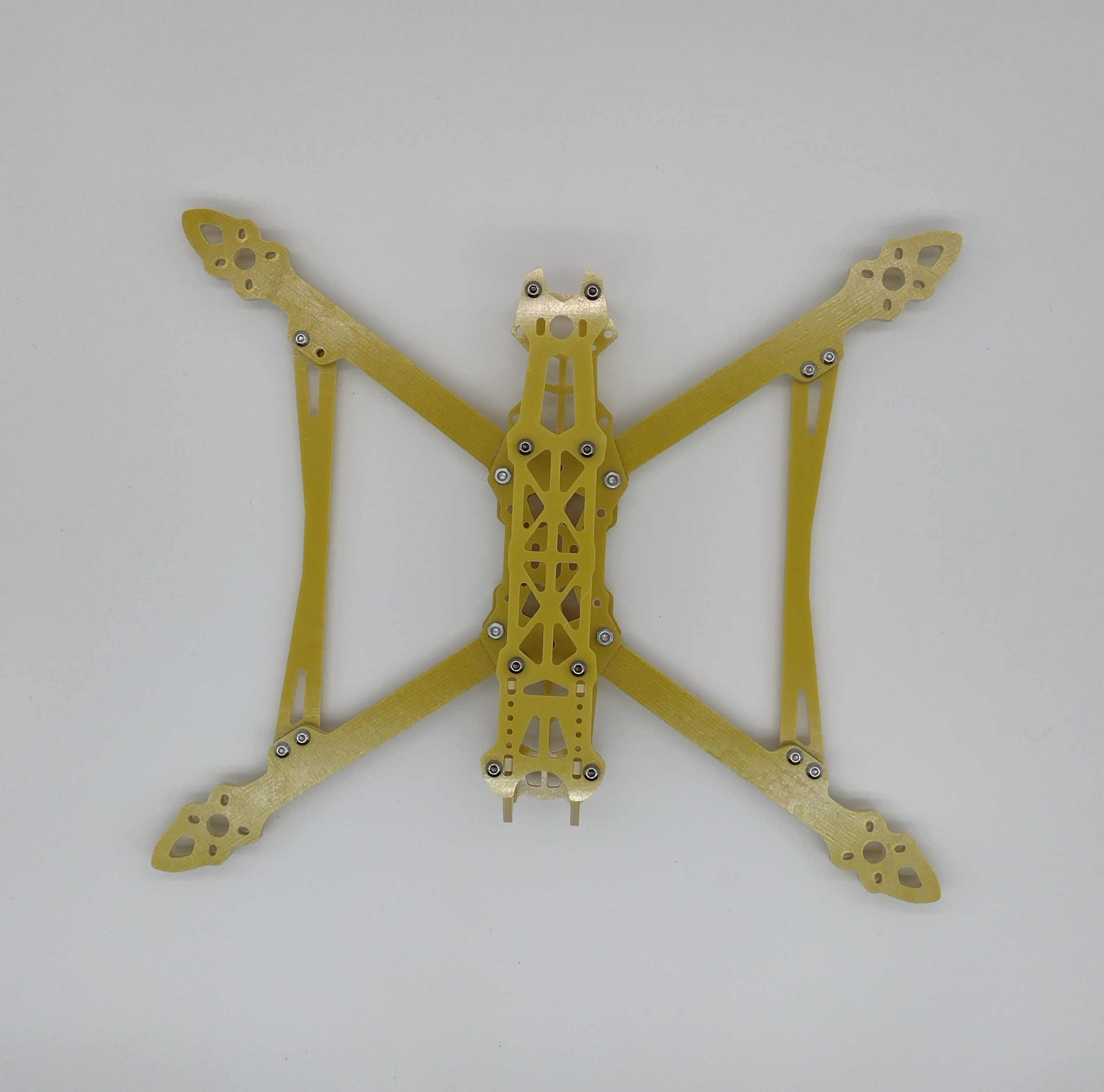 Рама FPV 7. Mark4  V3  7"  295 мм + ПЕРЕМИЧКИ. Без фарби
