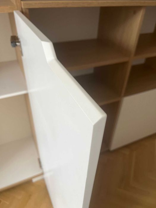 Zestaw mebli MEBLIK OAK Regał wysoki 100 x OAK + Regał niski 150 OAK