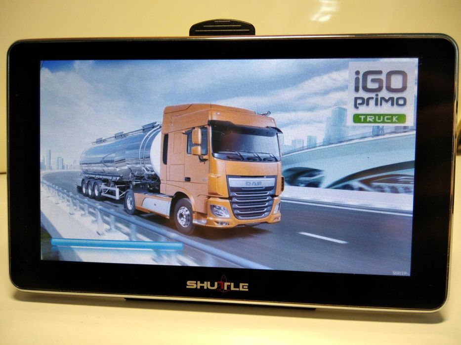 TIR GPS вантажний навігатор Shuttle 6” Свіжі карти 2025!