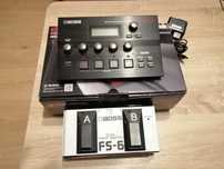 Multiefekt Boss GT 001 wraz z footswitchem boss FS-6