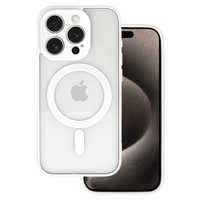 Acrylic Color Magsafe Case Do Iphone 12 Pro Biały