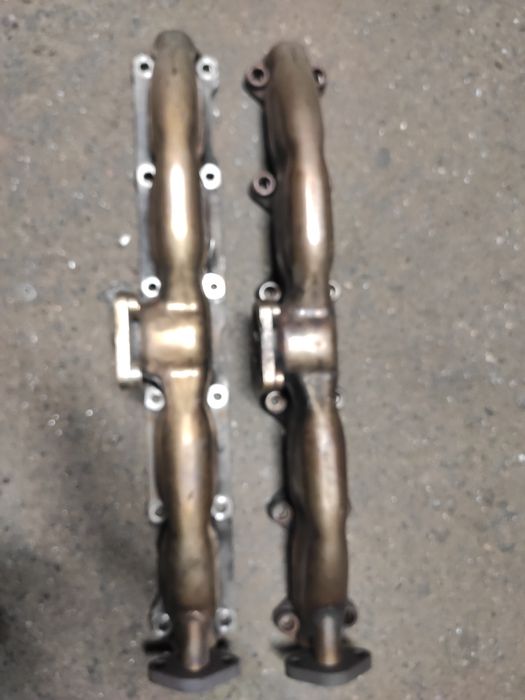 Выпускной коллектор с двигателя BMW M57N