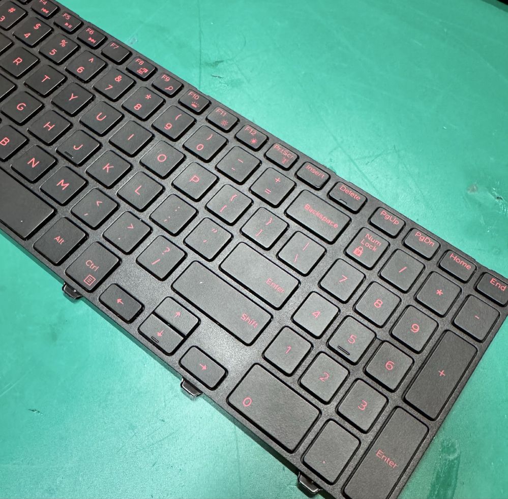 Klawiatura Dell Inspiron 15 / 17 (gamingowa, czerwone podświetlenie