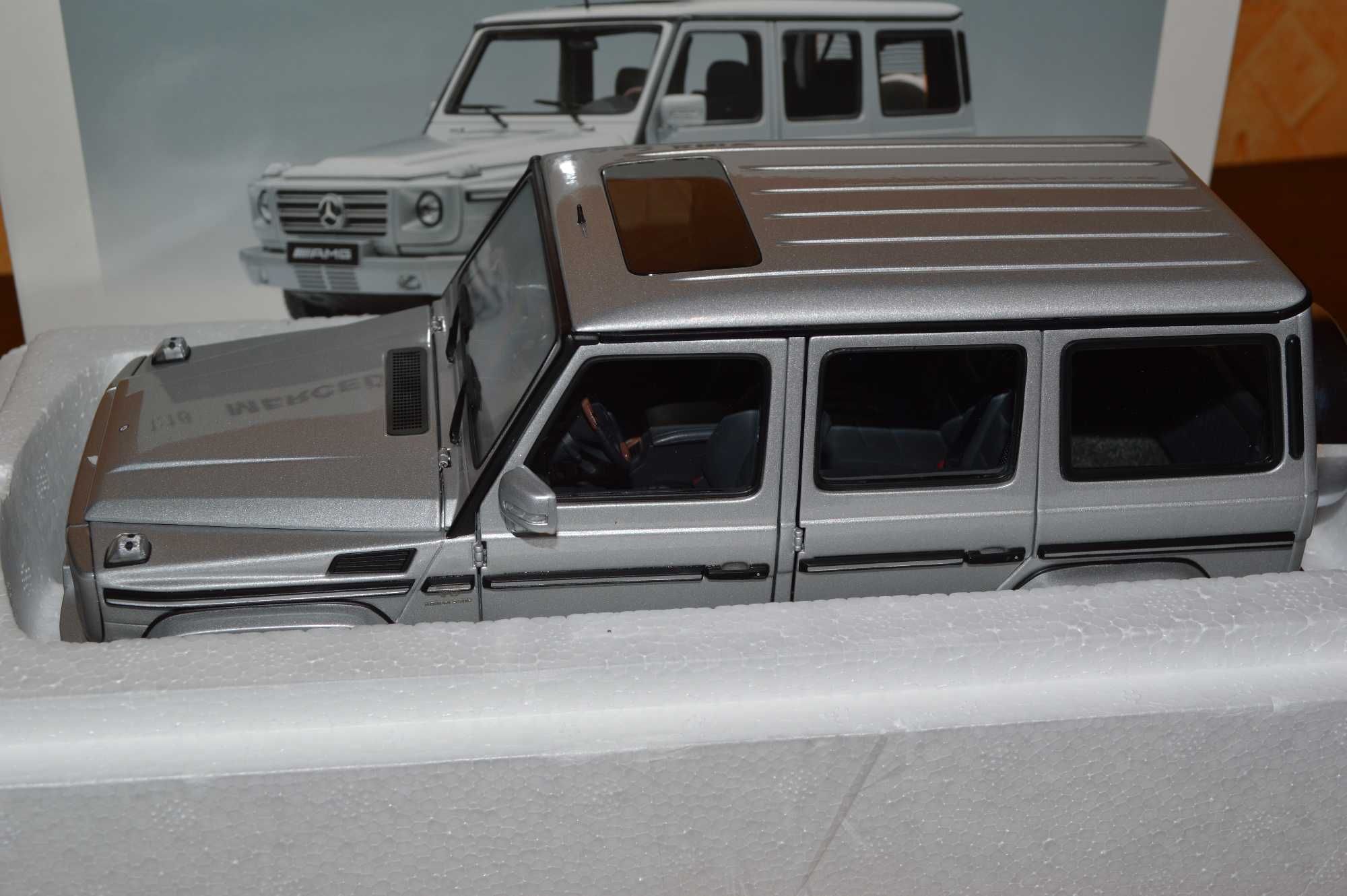 Модель авто мерседес G55 AMG Autoart