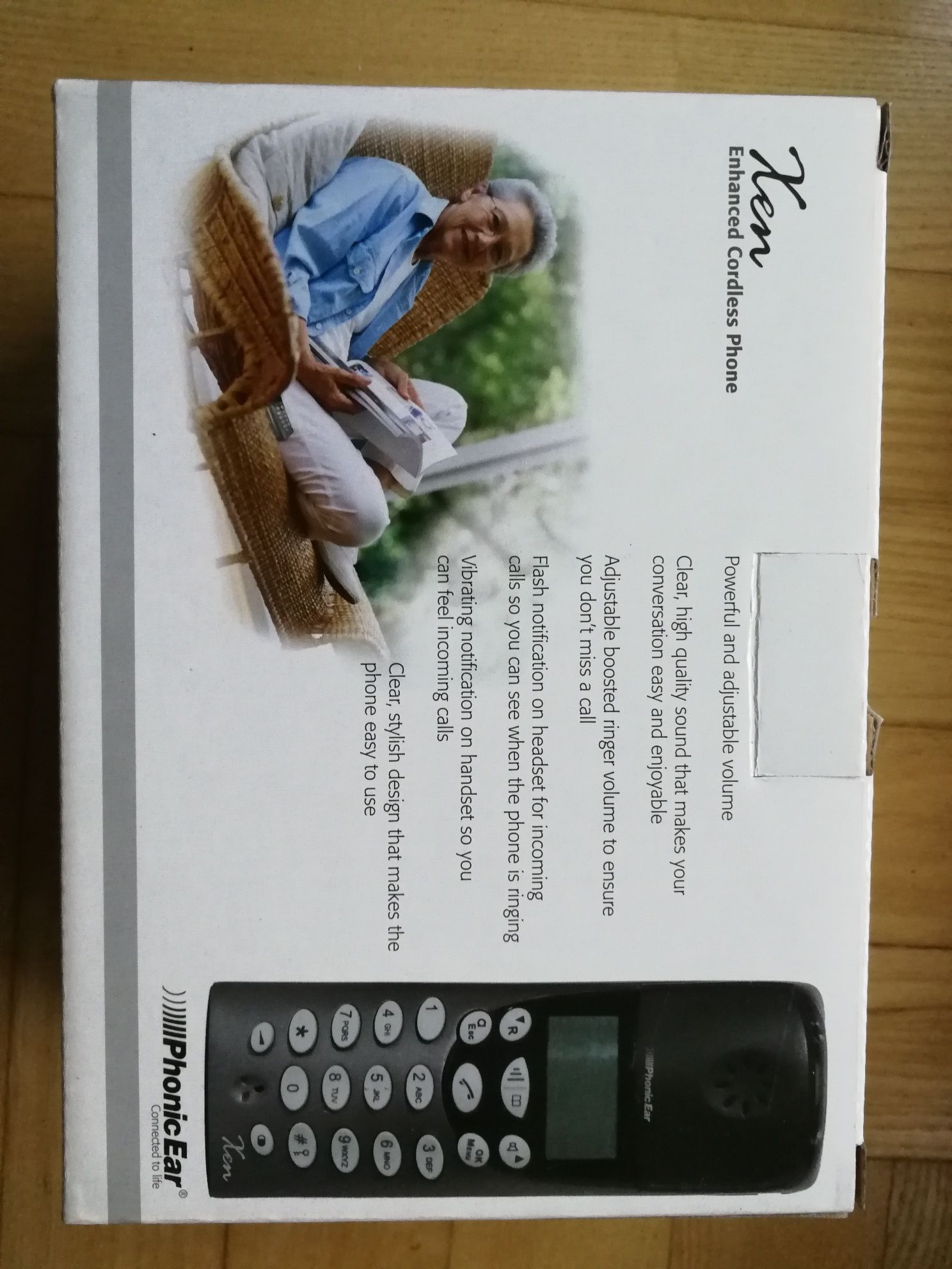Bezprzewodowy, stacjonarny aparat telefoniczny Xen