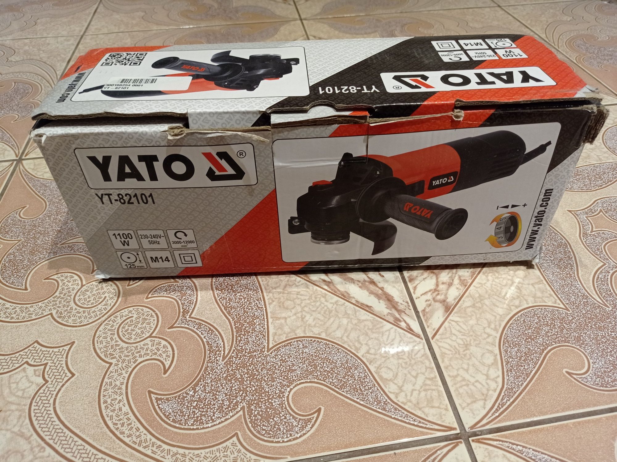 Szlifierka kątowa YATO 1100w