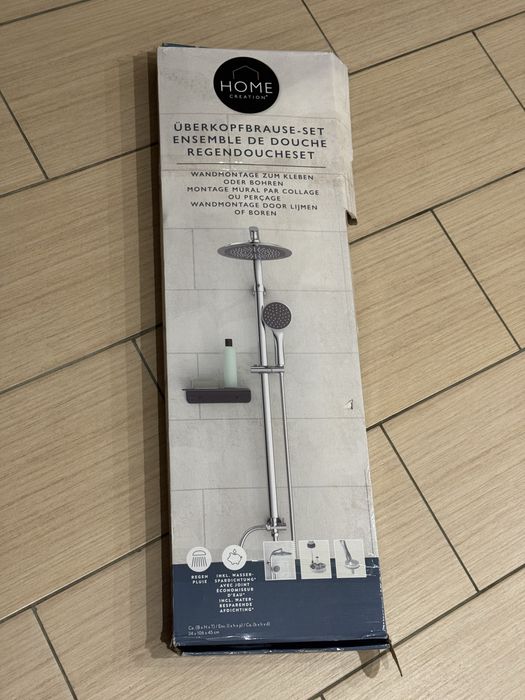 Душевая стстема с тропическим душем НОВАЯ