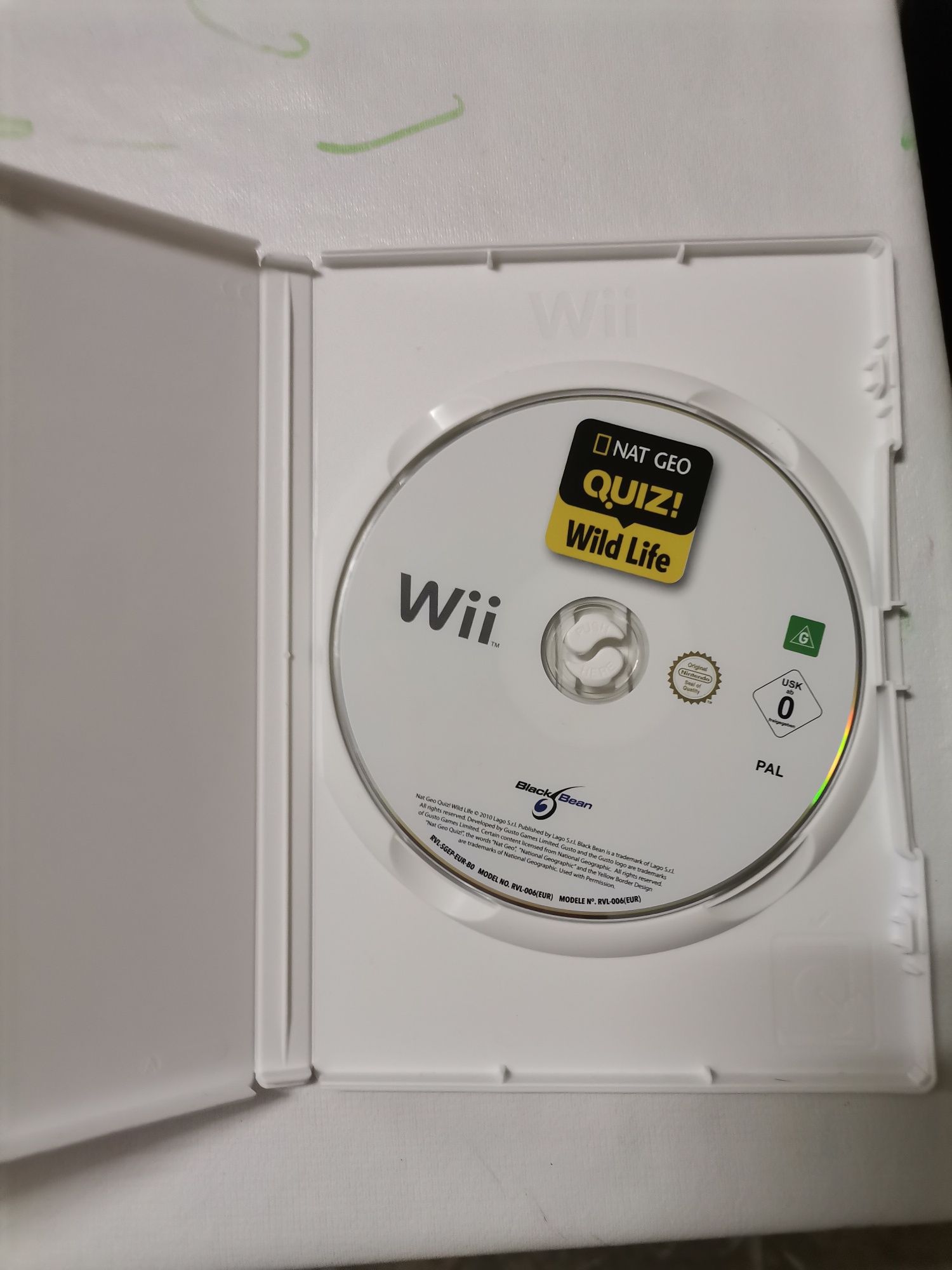 Jogo quiz para wii