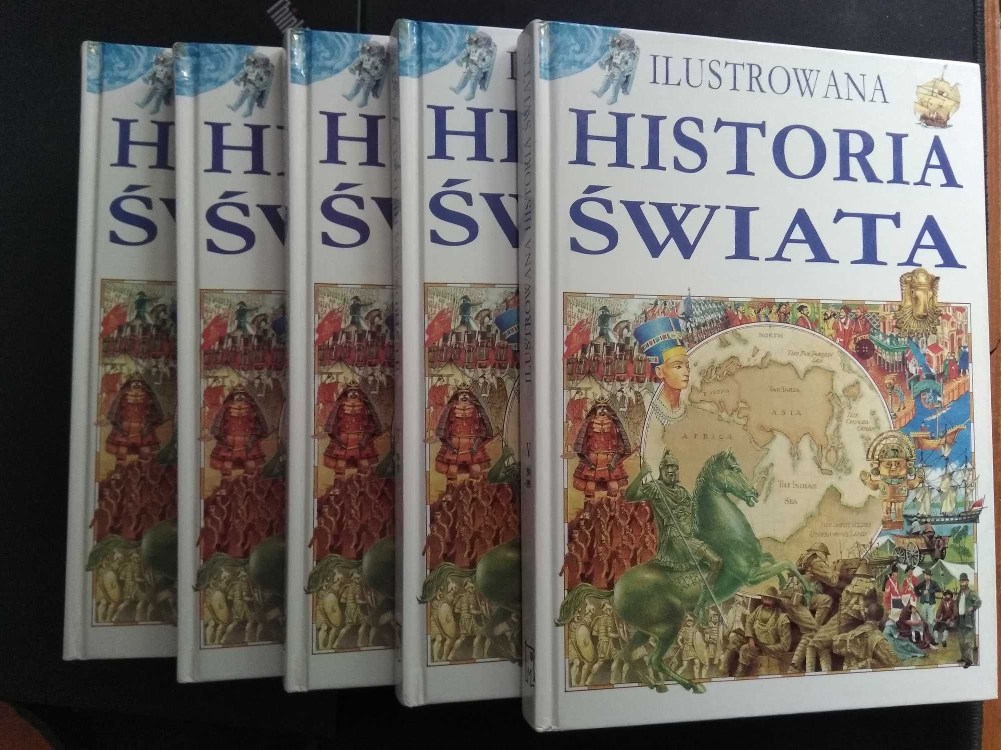 Historia świata ilustrowana 5 tomów