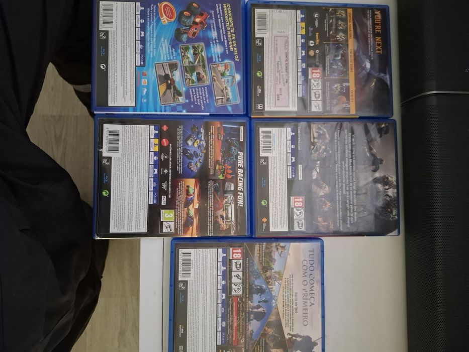 Jogos PS4 como novos