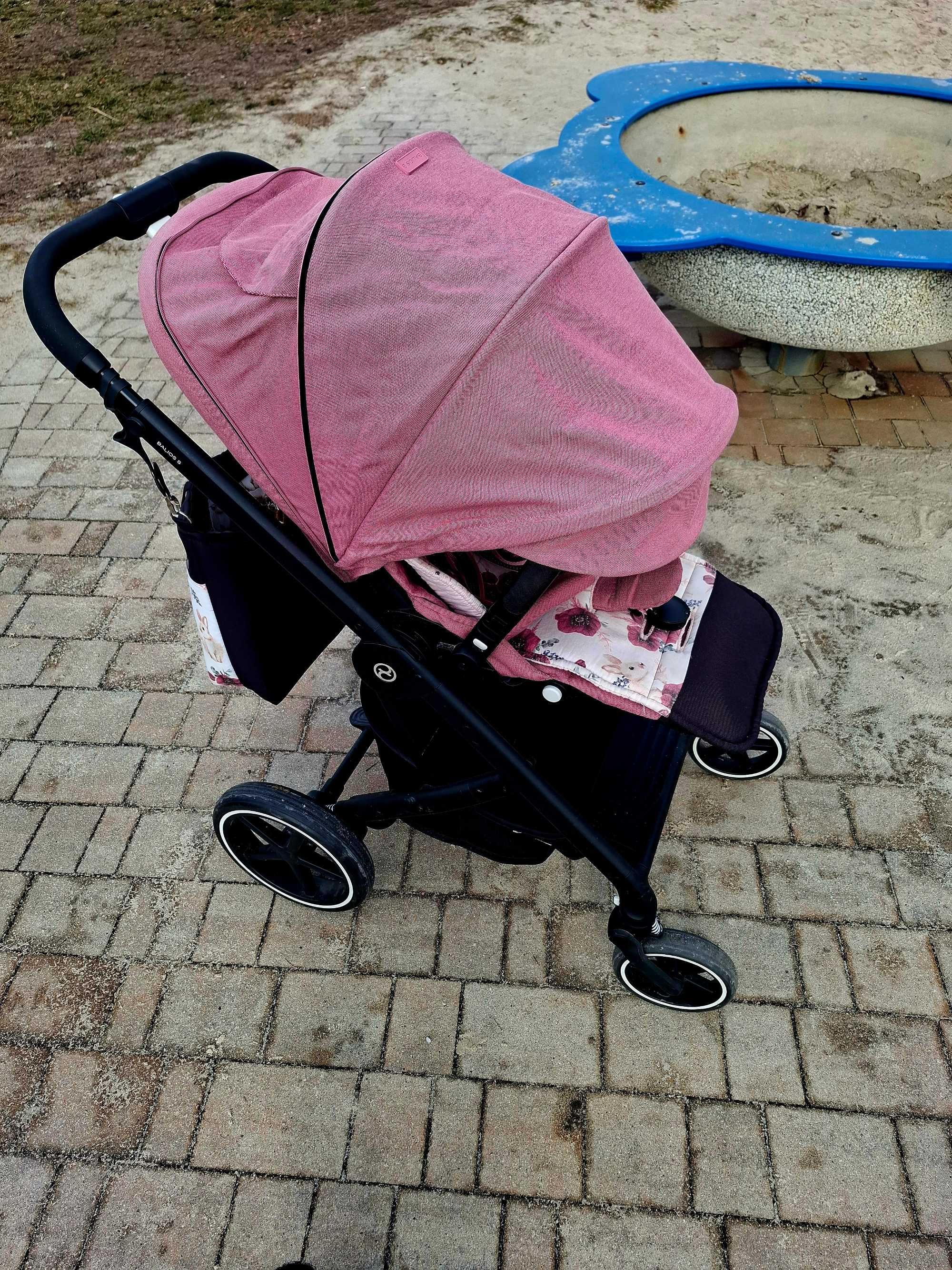 Cybex balios s lux magnolia pink róż