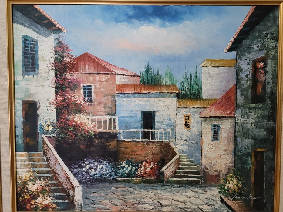 Quadro pintado à mão de autor original