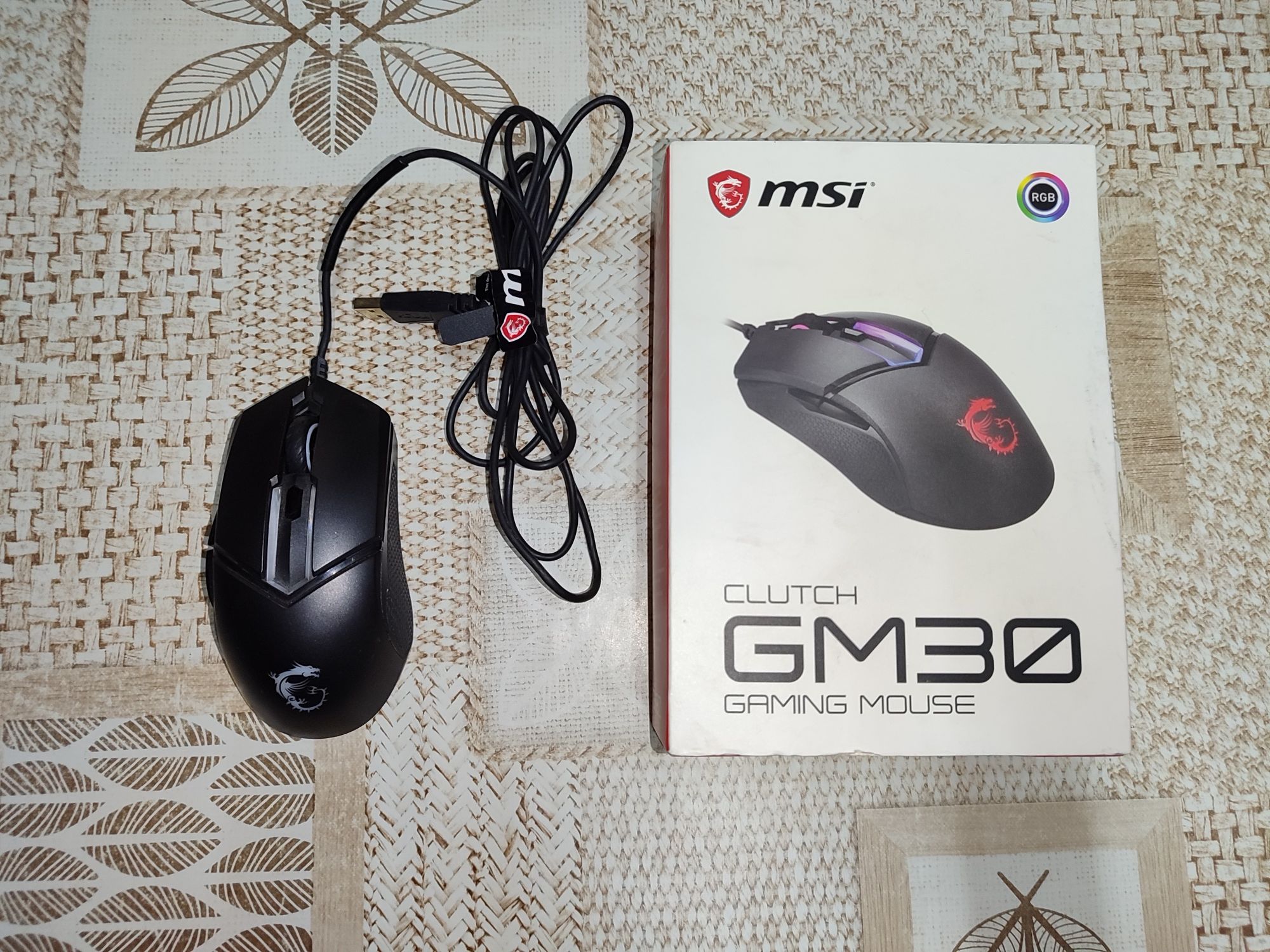 Мышка msi clutch gm30