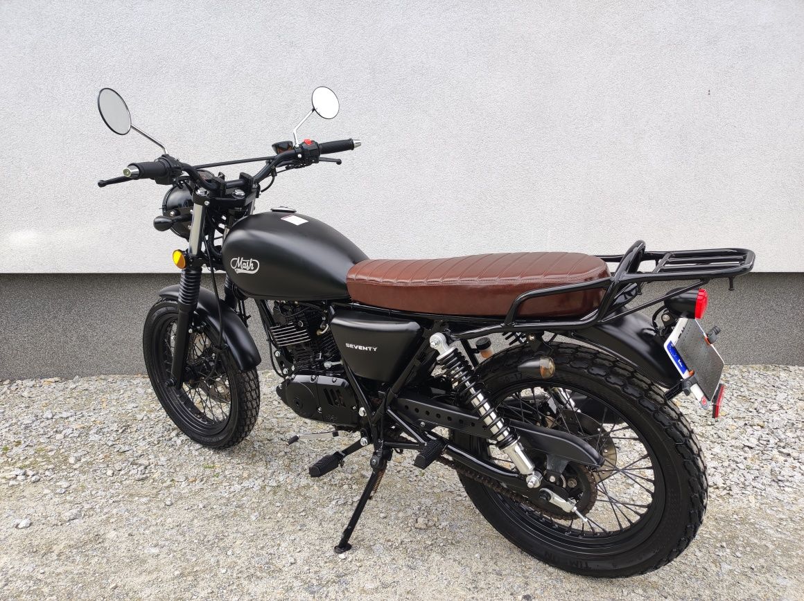 MASH Seventy Five 125cc kat.b jak nowy bezwypadkowy na silniku Suzuki