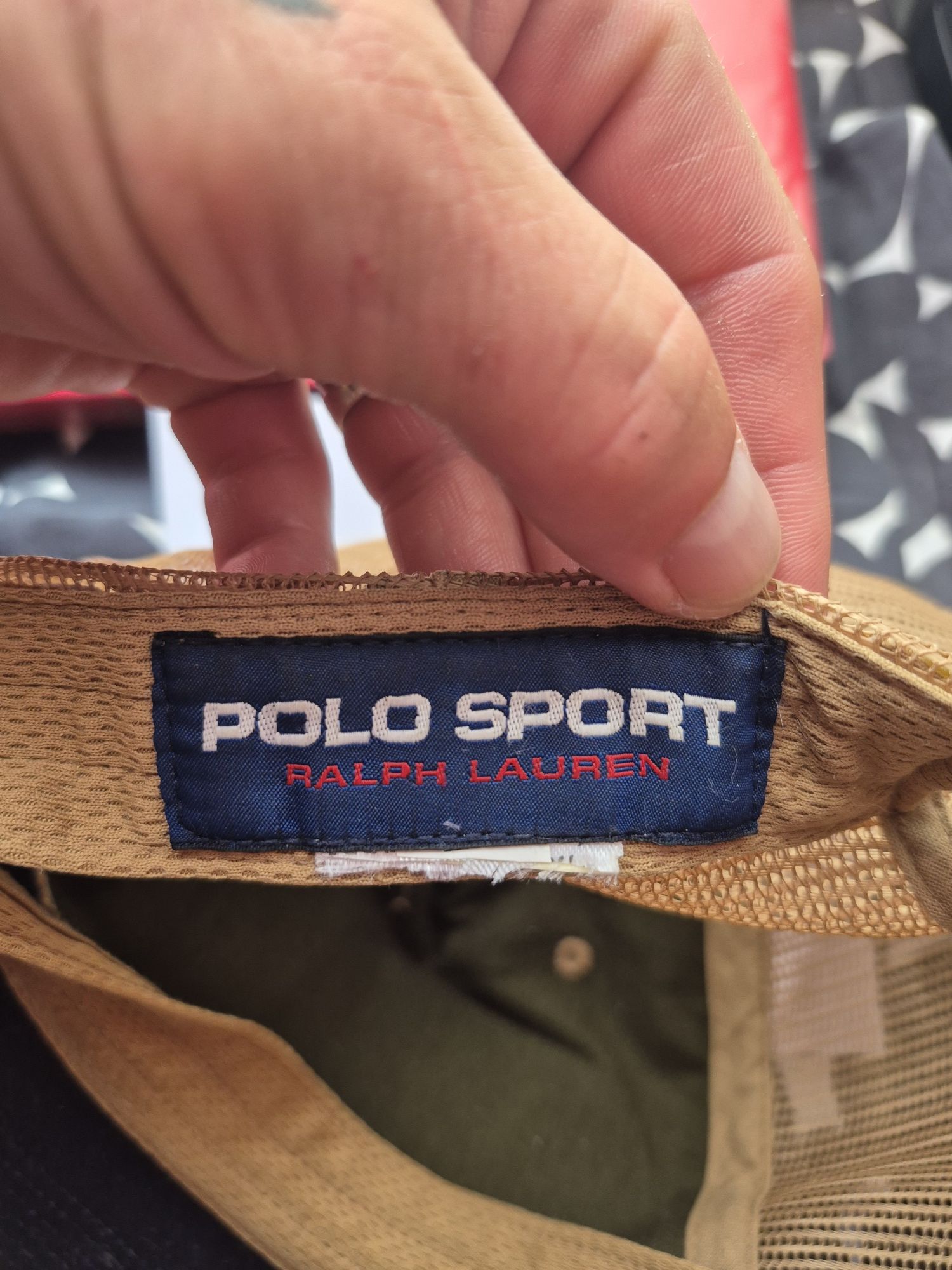 Czapka z daszkiem Ralph Lauren vintage