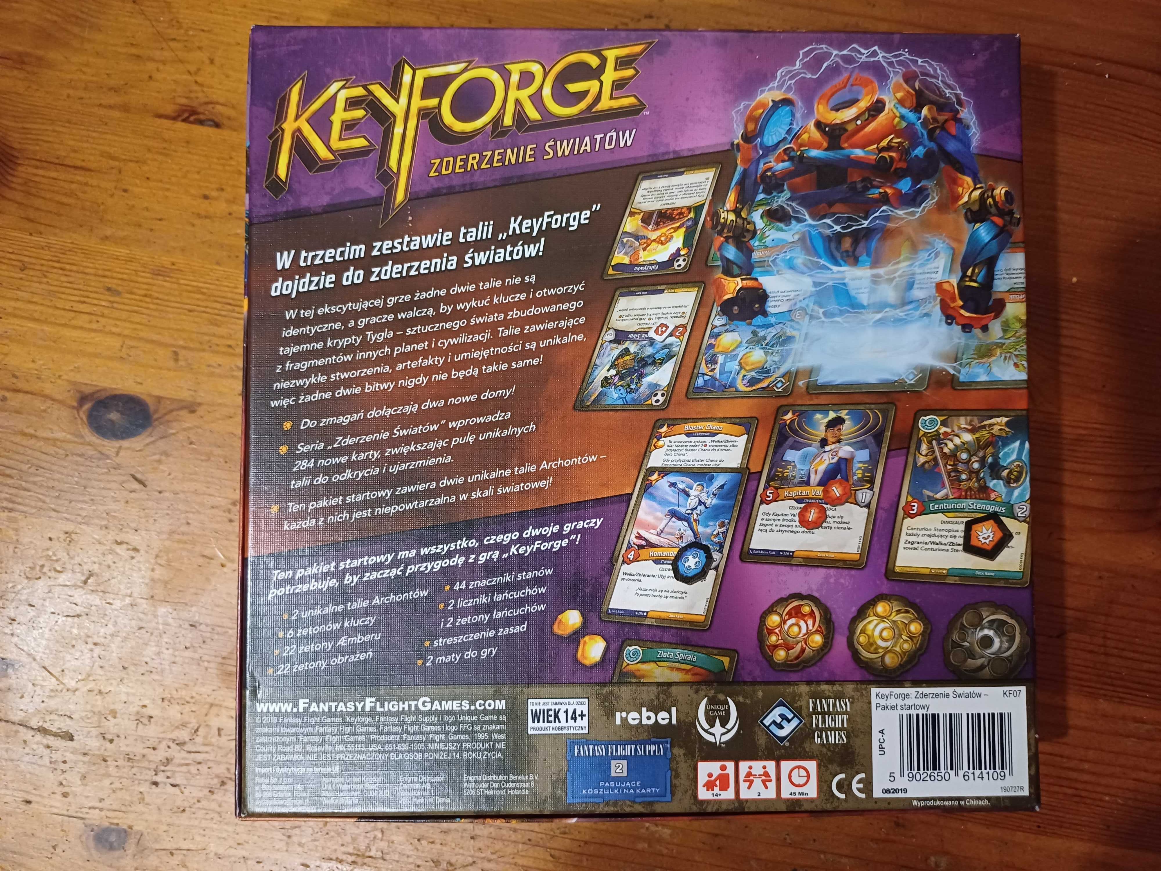 KeyForge. Zderzenie Światów, pakiet startowy