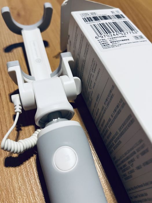 Монопод селфи палка для смартфона Xiaomi Selfi Stick Cable 3.5 White