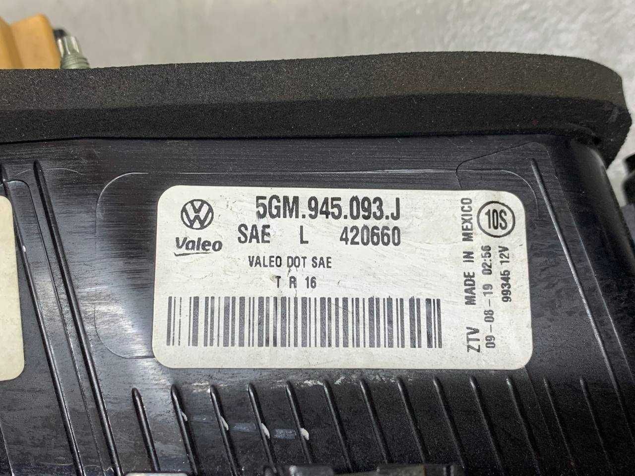 Фонари задние Фонарь Ліхтар Задний Стоп VW Golf 7 GTI Рестайлинг USA