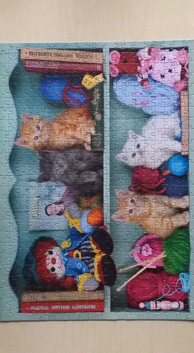 Puzzle z kotkami