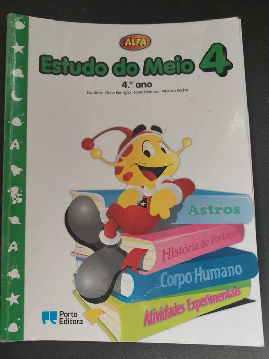 Manual escolar de Estudo do Meio 4º ano