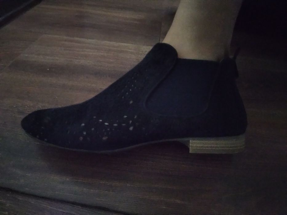 Ботинки "Челси", 38 размер, замша нат.
