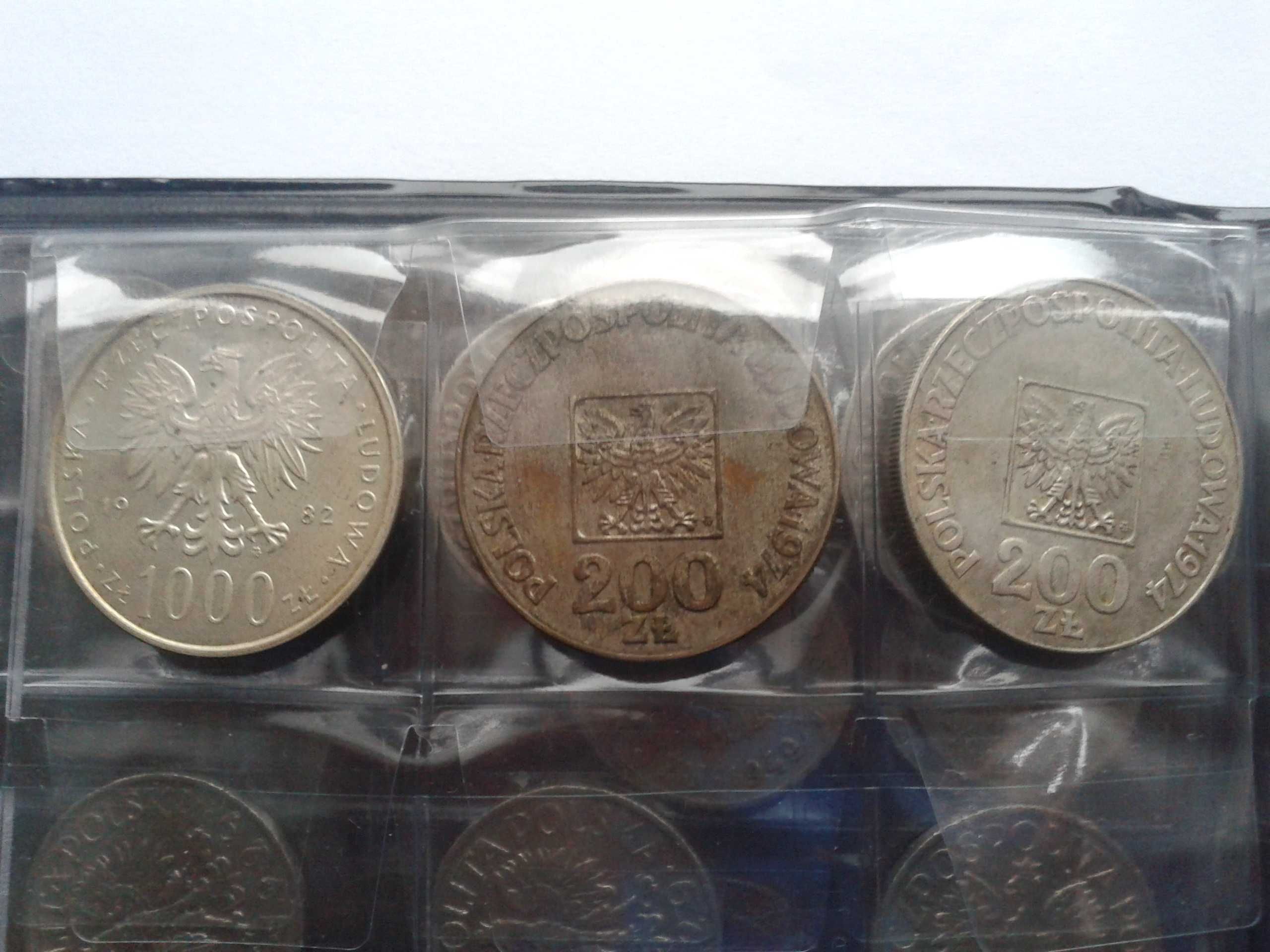 Moneta srebrna 200 zł XXX lat PRL kolekcjonerska obiegowa 1974 r.
