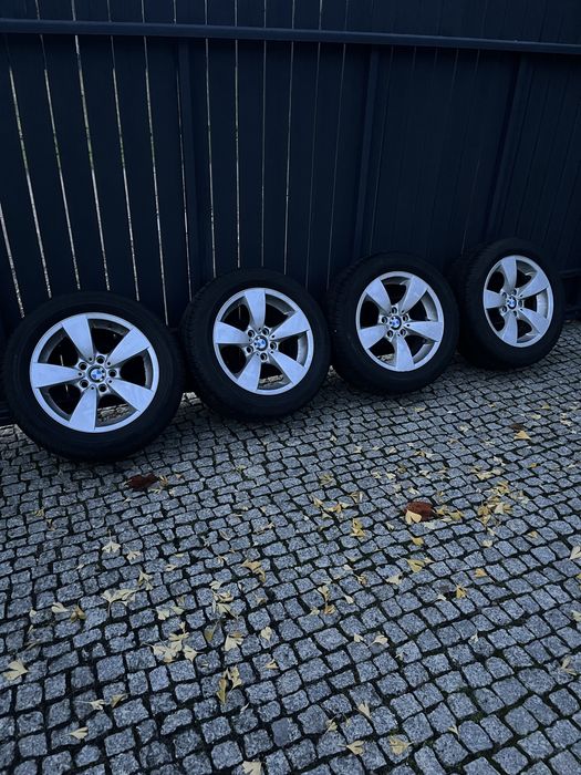 Felgi 17 BMW E60 z oponami Dunlop Zima