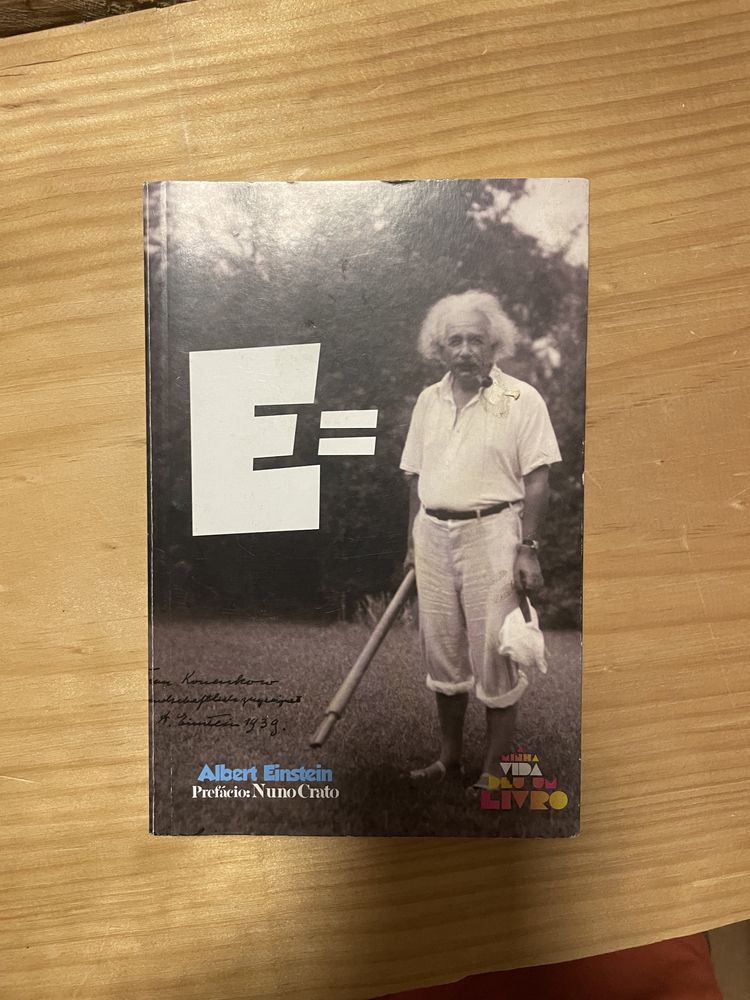 Livro Einstein em boas condicões