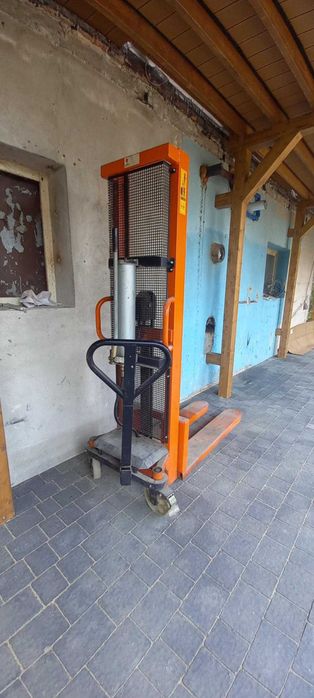 Ręczny lekki wózek podnośnikowy 1000 kg, 1,6m