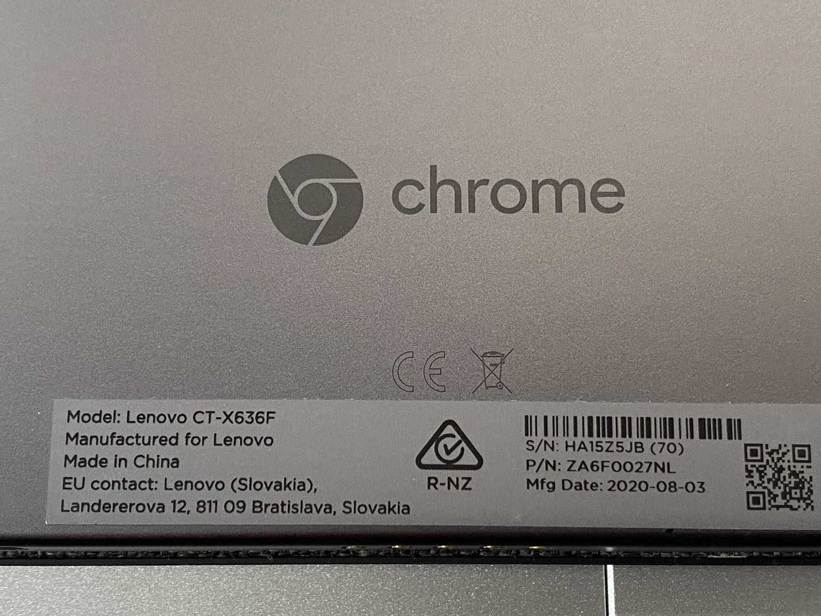 Планшет Lenovo Chrome book (CT-X636F)