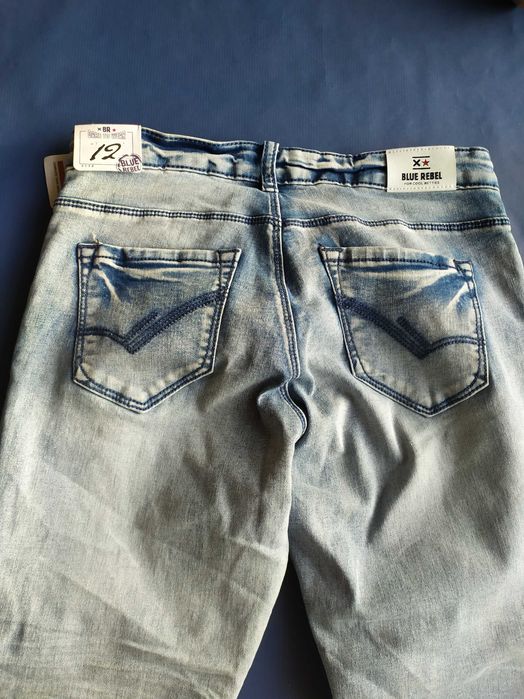 Calças de Ganga Blue Rebel